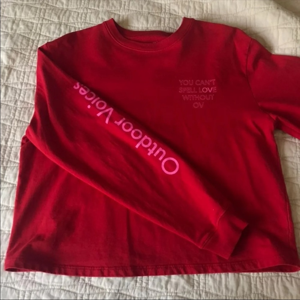 Outdoor Voices Long Sleeve/Sweatshirt